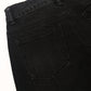 Girls Wide-Leg Jeans,Baggy Stretchy Denim Pants with Metal Rivet Decoration