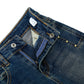 Girls Wide-Leg Jeans,Baggy Stretchy Denim Pants with Metal Rivet Decoration