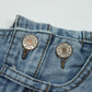 Baby Little Girls Skirt,Ripped Soft Strechy Denim Girls Summer Overalls Dress