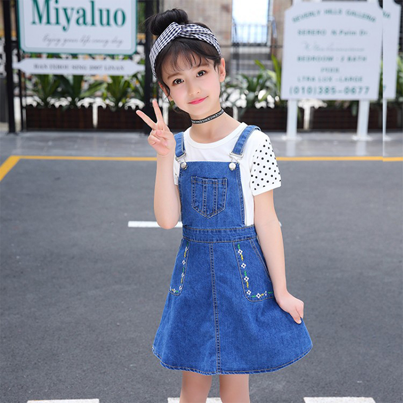 denim dress 4t Toddler Denim Dresses