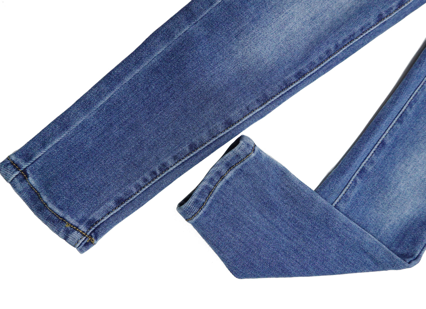 Boy Girl Overall Large Pockets Soft Washed Denim Jumpsuit
