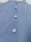 Baby Little Girl Denim Dress,Summer Short Sleeve Denim Tops