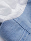 Baby Little Girl Denim Dress,Summer Short Sleeve Denim Tops